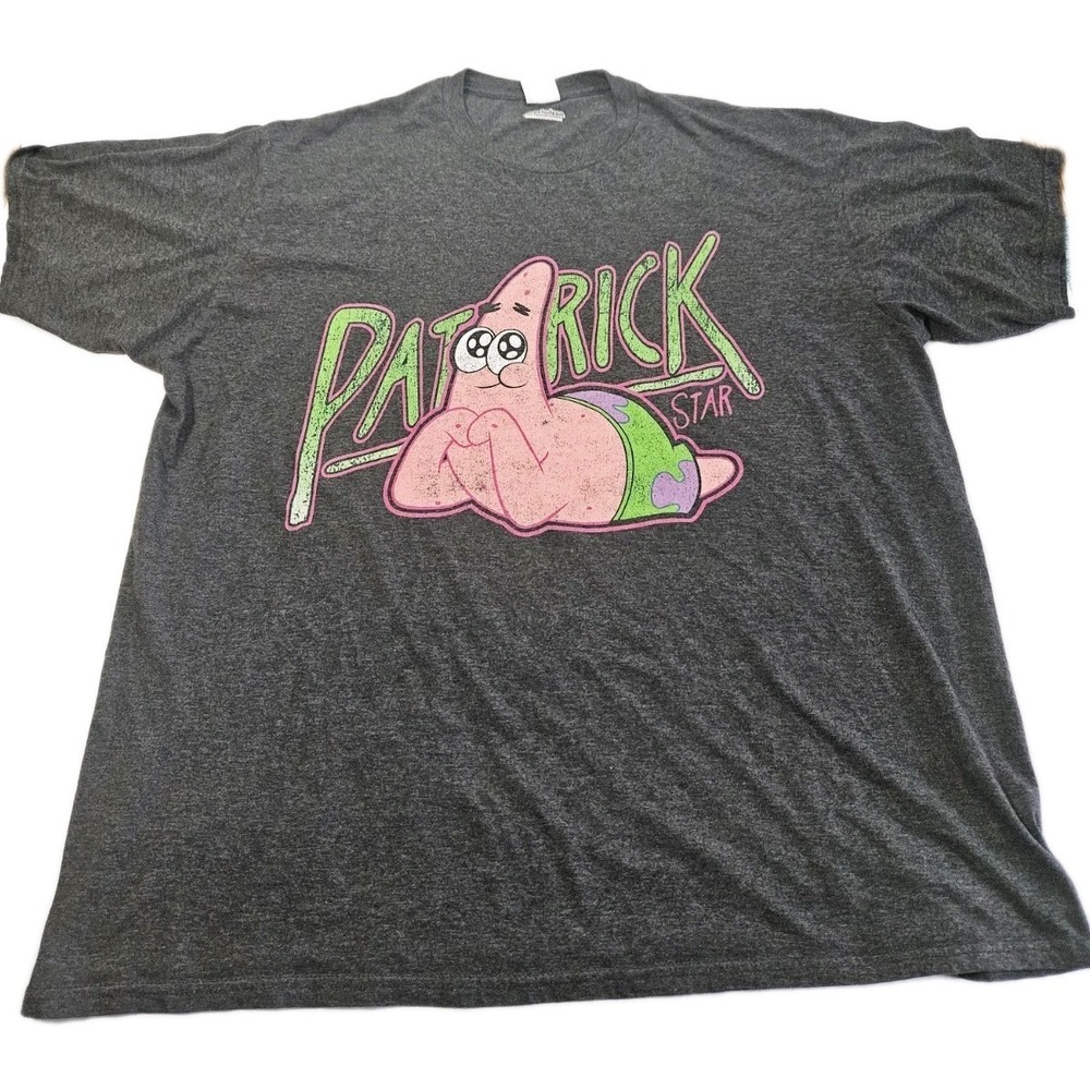 Nickelodeon Mens‎ T-Shirt 2XL Patrick Star T-shirt SpongeBob Lovers